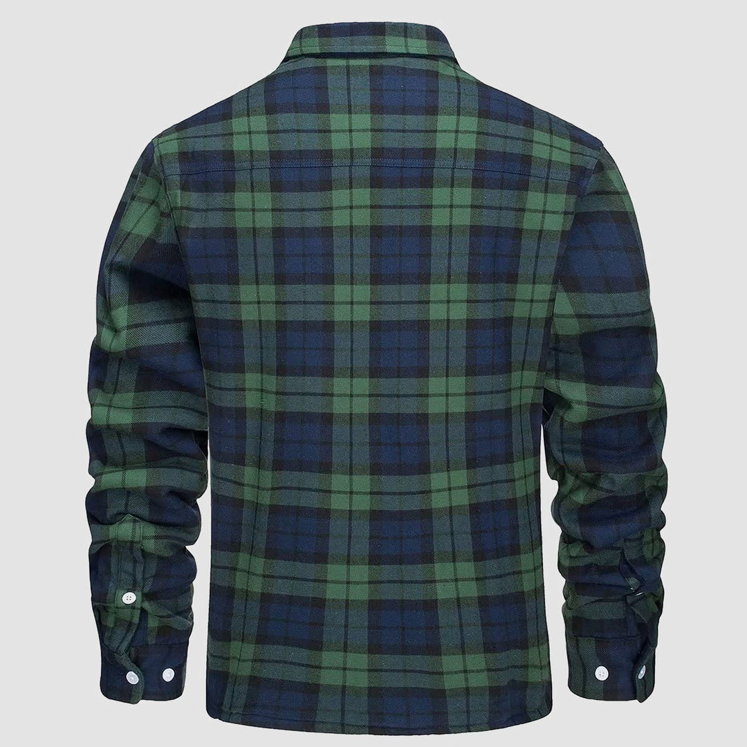 Komfortabel fleece-skjorte - Ruben