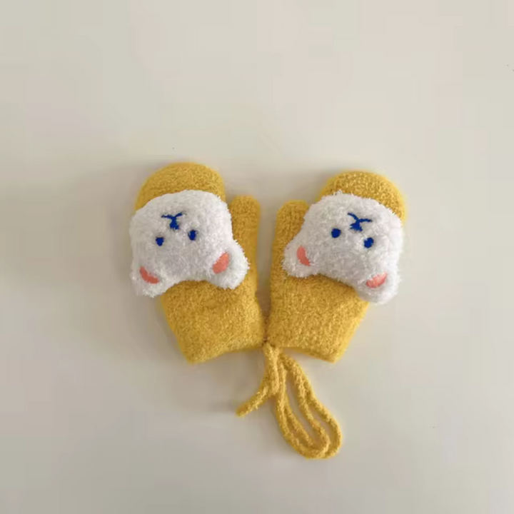 Børne-vinterhandsker med bjørnemotiver – TinyBear handsker