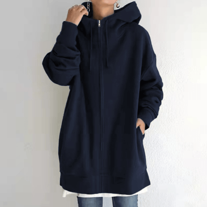 Komfortabel damevest med hætte - ComfyHood