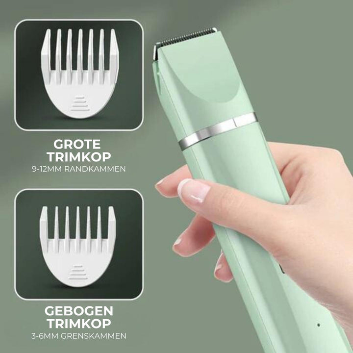 4-i-1 kæledyrstrimmer - TrimMaster Pro