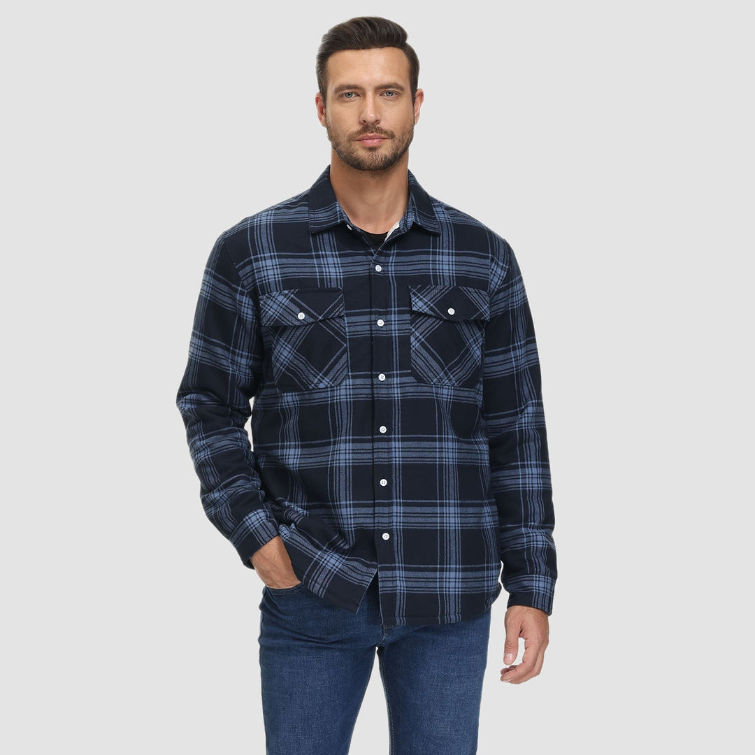 Komfortabel fleece-skjorte - Ruben