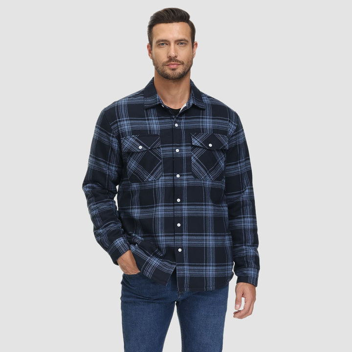 Komfortabel fleece-skjorte - Ruben