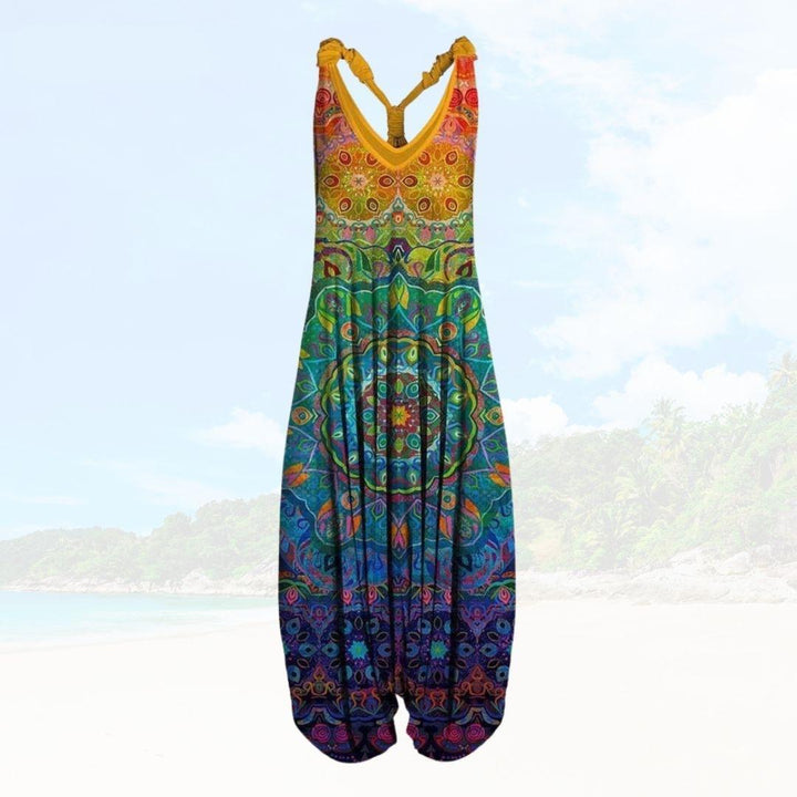 Sommer Jumpsuit til Damer med Løs Pasform – Elenya