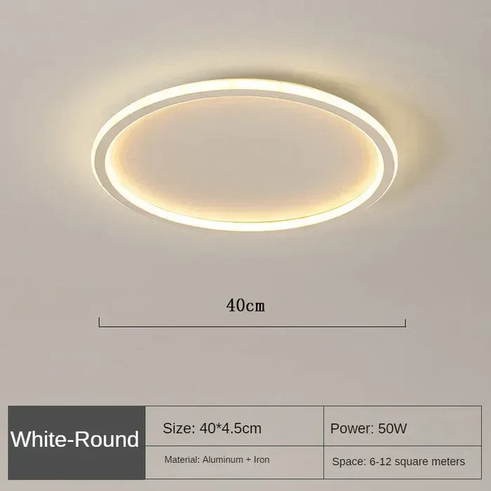 Skandinavisk rund loftlampe - AuroraSphere