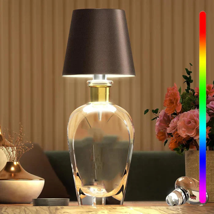 Bærbar LED-flaskelampe - GlowBottle