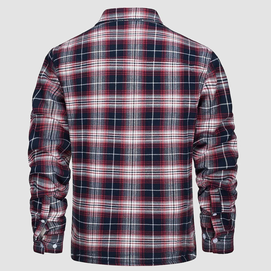 Komfortabel fleece-skjorte - Ruben