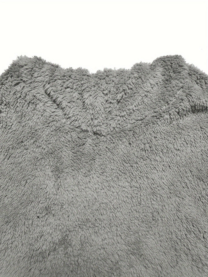 Varm Coral Fleece Dame Loungewear Sæt – Fenna