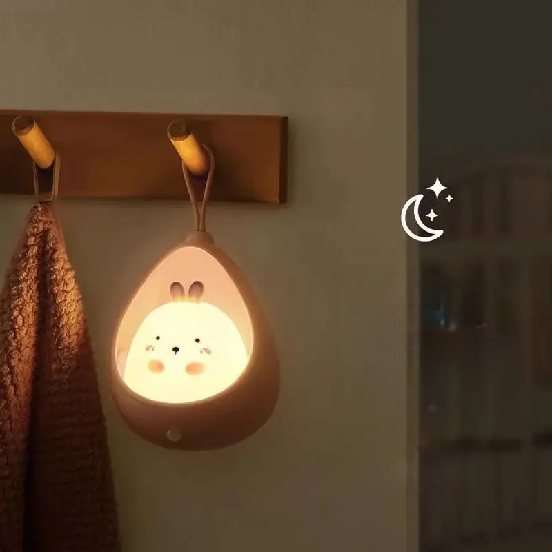 Natlampe med dyr - PurrLight