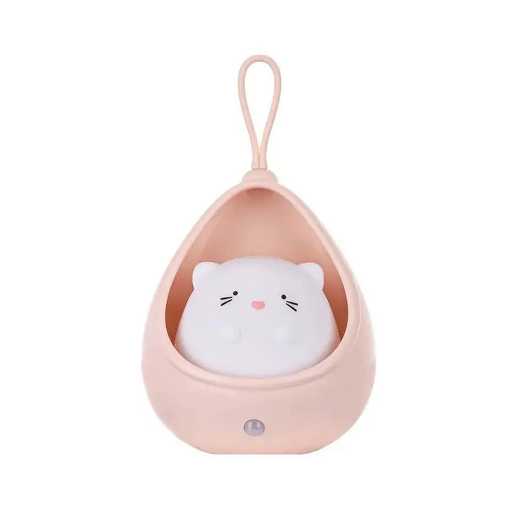 Natlampe med dyr - PurrLight