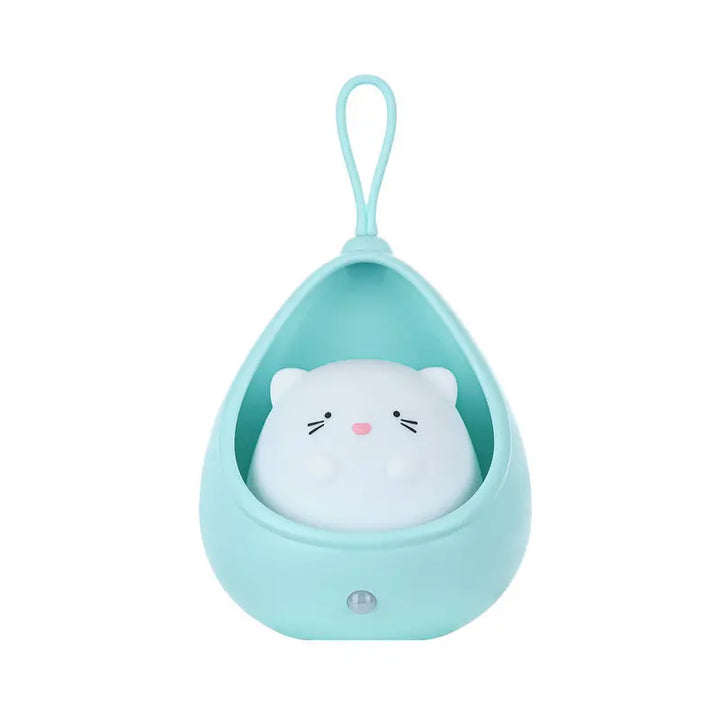 Natlampe med dyr - PurrLight