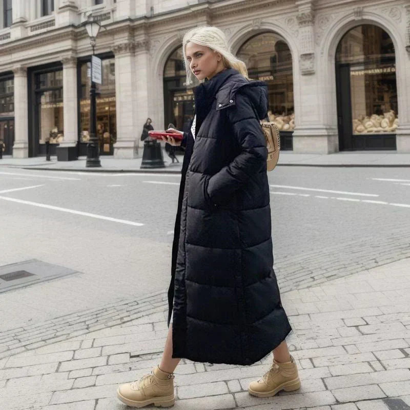 Lang vinterjakke til damer - Isabella