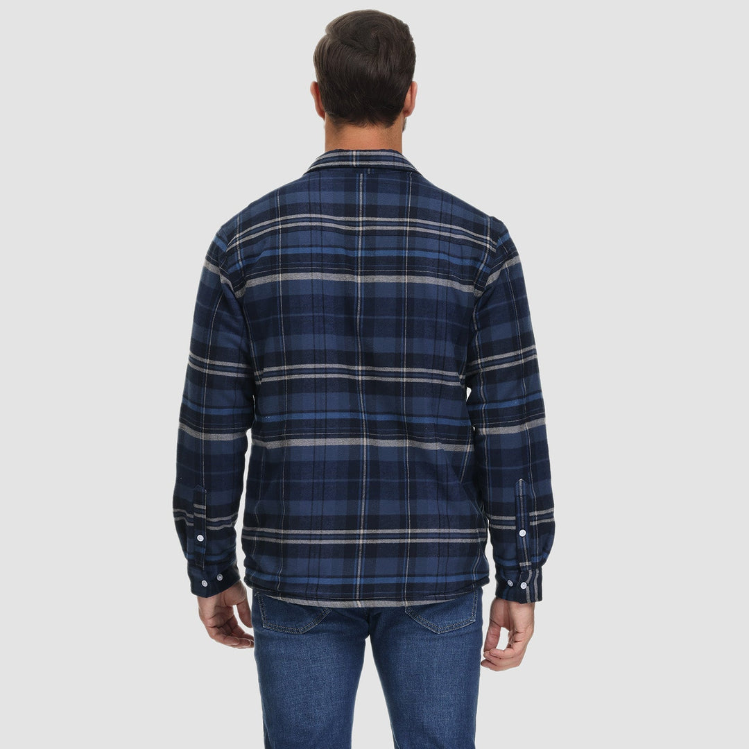 Komfortabel fleece-skjorte - Ruben