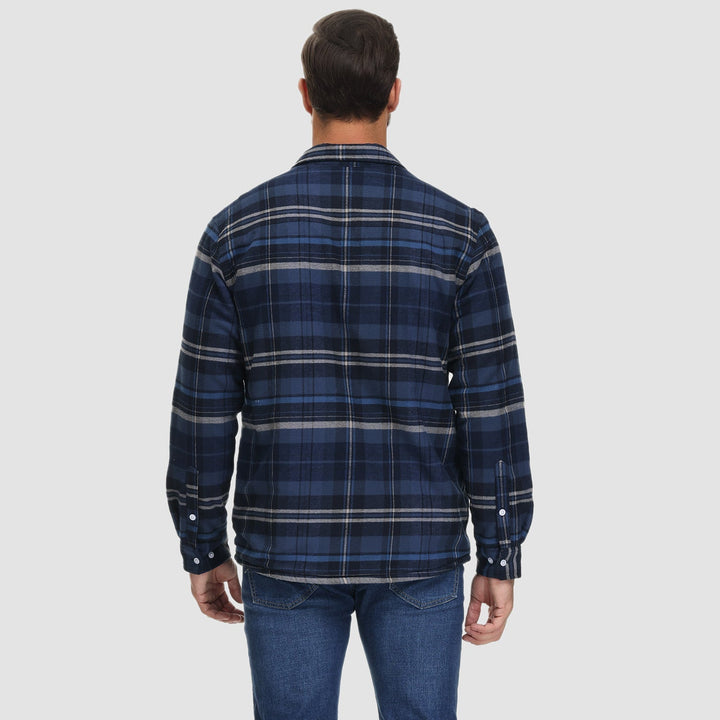 Komfortabel fleece-skjorte - Ruben