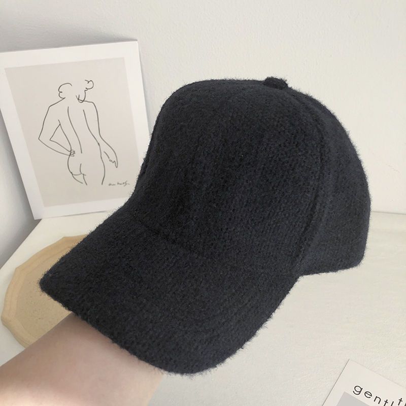 Varm dame baseballcap med imiteret pels til efterår og vinter – Lorena