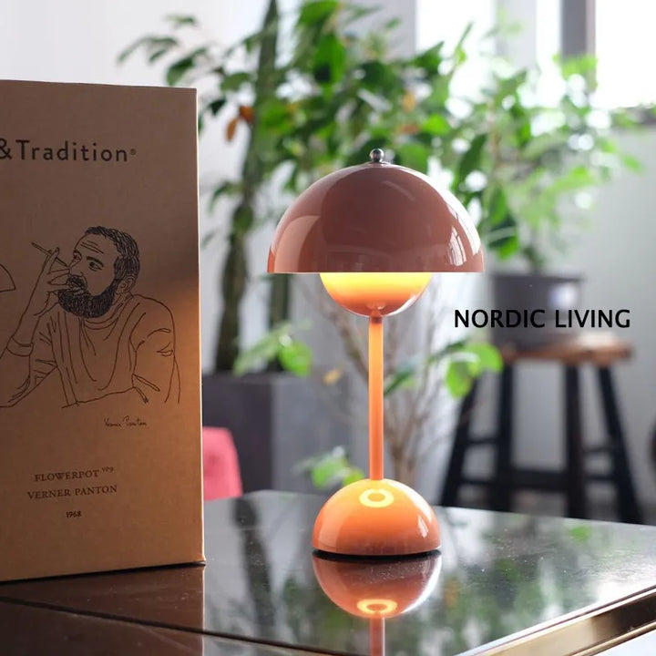 Trendy svampeformet designlampe - MushLuxe