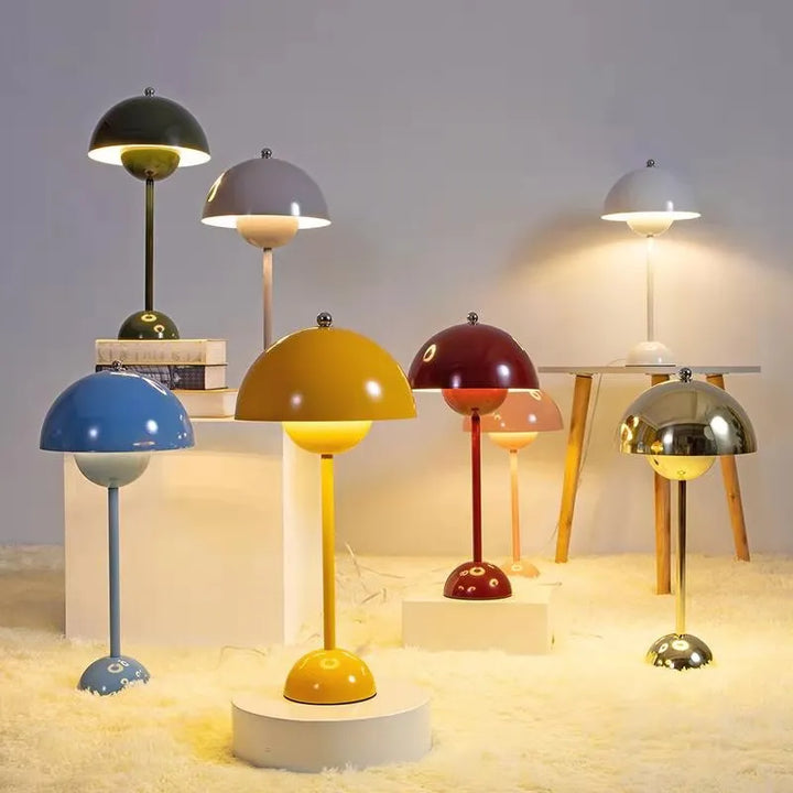 Trendy svampeformet designlampe - MushLuxe