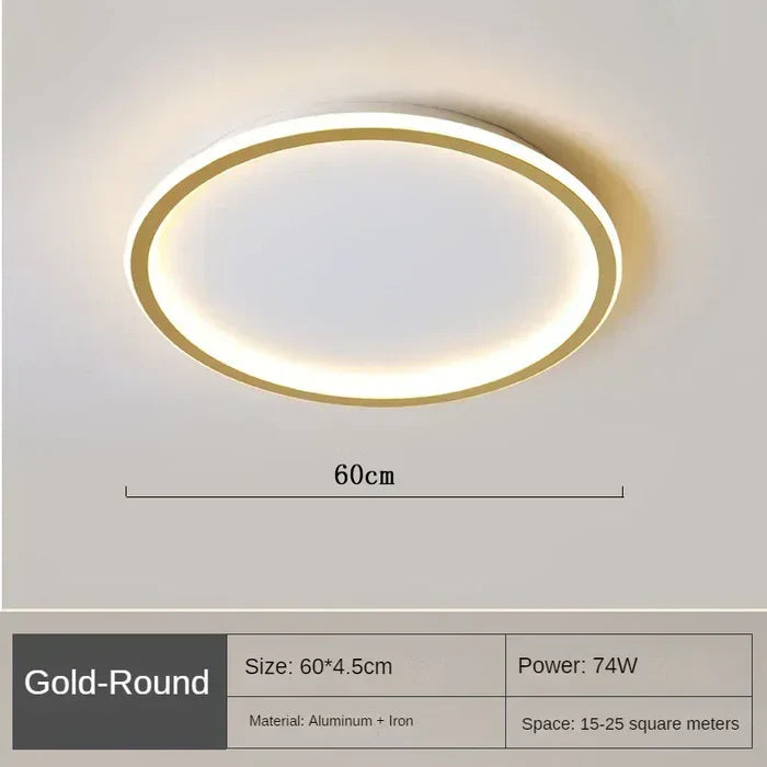 Skandinavisk rund loftlampe - AuroraSphere