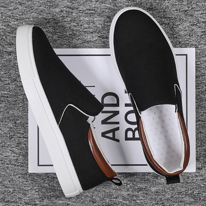 Slip-On herresko i lær – Lennard
