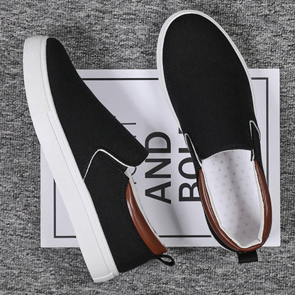 Slip-On herresko i lær – Lennard