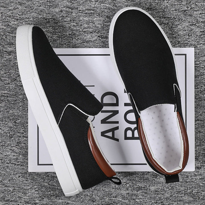 Slip-On herresko i lær – Lennard