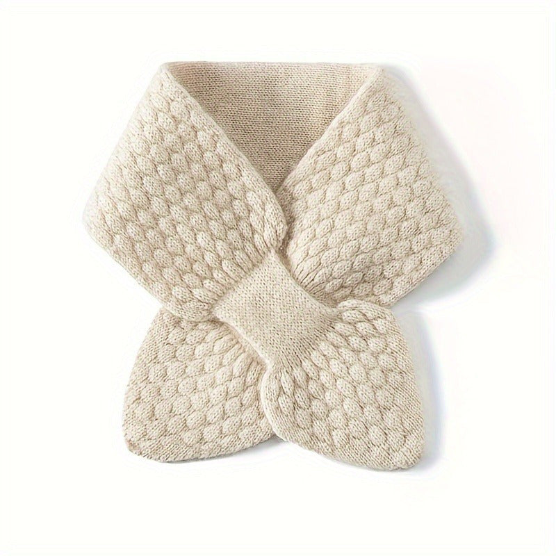 Gebreiter Damen halsvarmer til efterår & vinter – Thalia