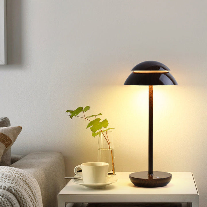 Trådløs genopladelig bordlampe med LED-belysning - GlowBeam