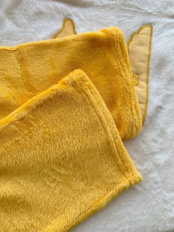 Dame pyjamasæt i fleece med broderi og rund hals til efterår/vinter - Alissa