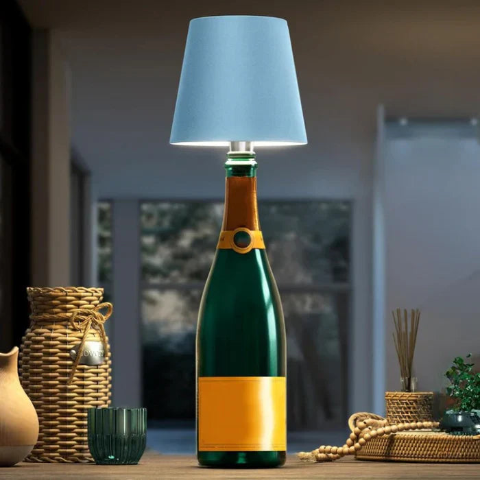 Bærbar LED-flaskelampe - GlowBottle
