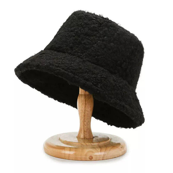 Varm moderigtig teddy-bøllehat - Livia