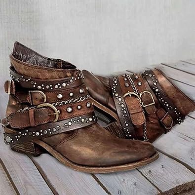 Vintage Slip-On damesstøvler - Nora