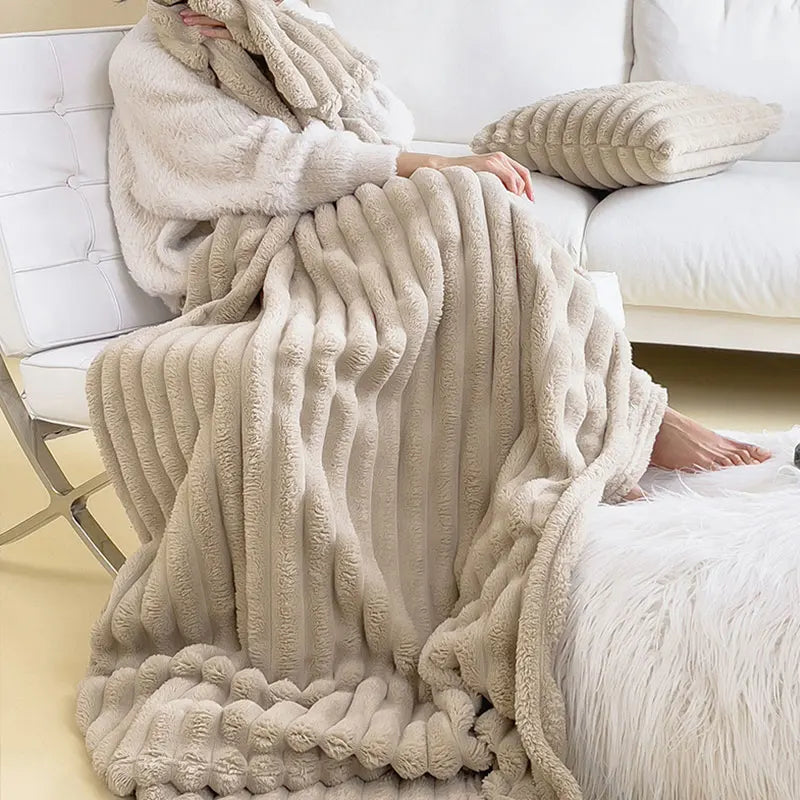 Luksus Komfort Tæppe - CozyWrap