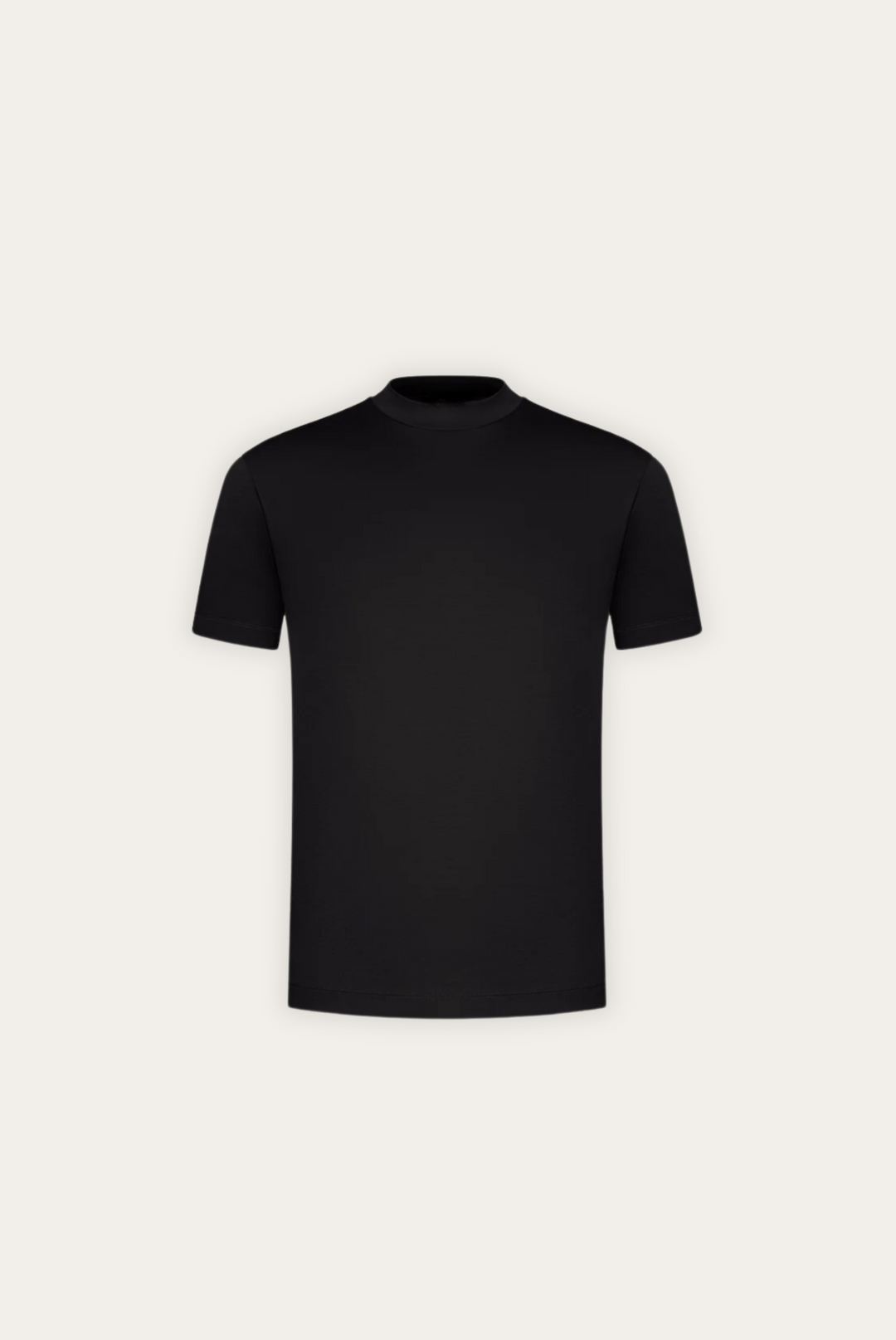 Stilfuld herre-T-shirt i merceriseret bomuld – Dario