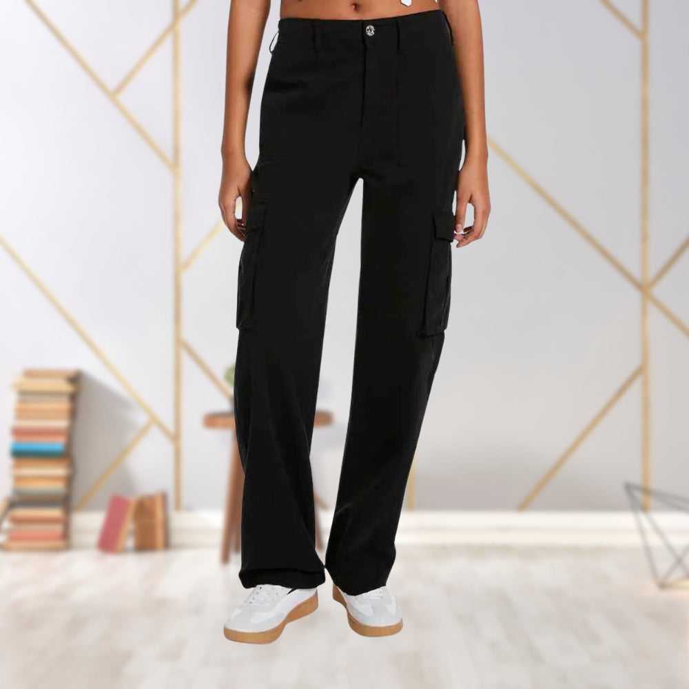 Slim-fit dame cargobukser - Maya