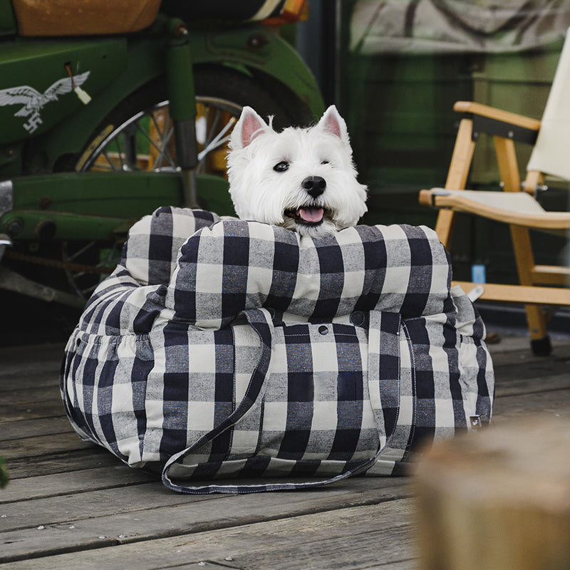 Komfortabel hundeseng til bilen - TravelPaw