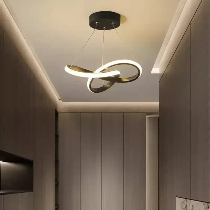 Moderne LED-loftlampe - WaveGlow