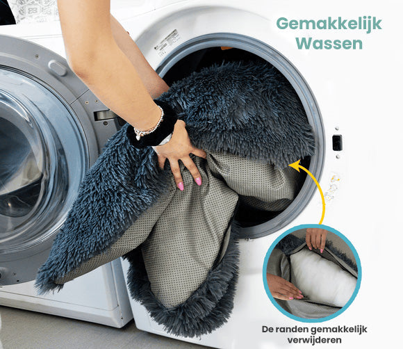 Beroligende hundeseng med memoryskum - Charlie