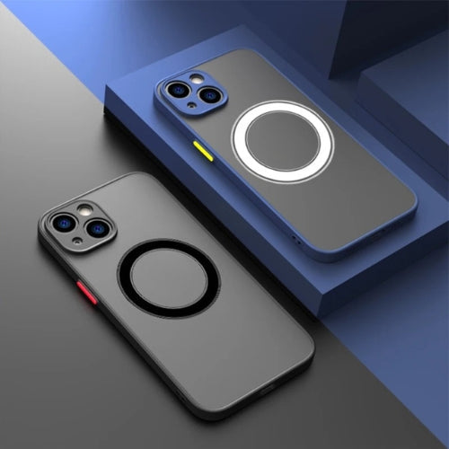 Matte magnetisk telefonetui med MagSafe og faldbeskyttelse – 1+1 GRATIS