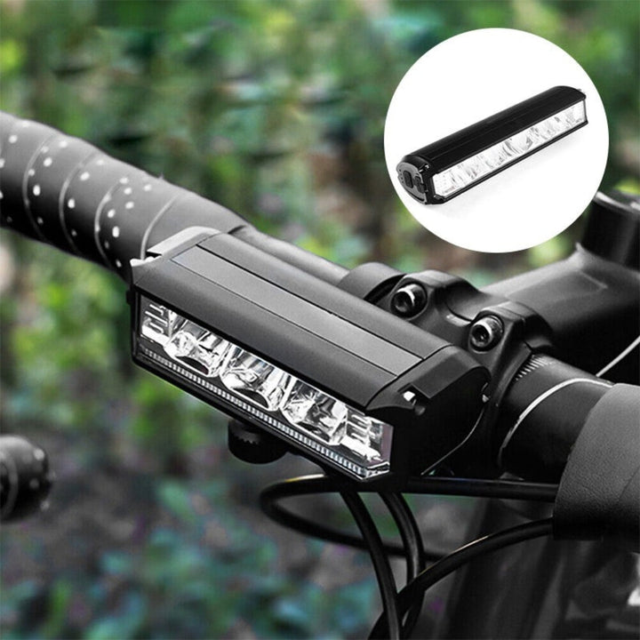 Superlyst 180° cykellys med integreret batteri – Luminor
