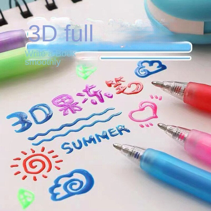 Farverigt gelpennesæt til kreative 3D-designs - 3D ArtPen-sæt