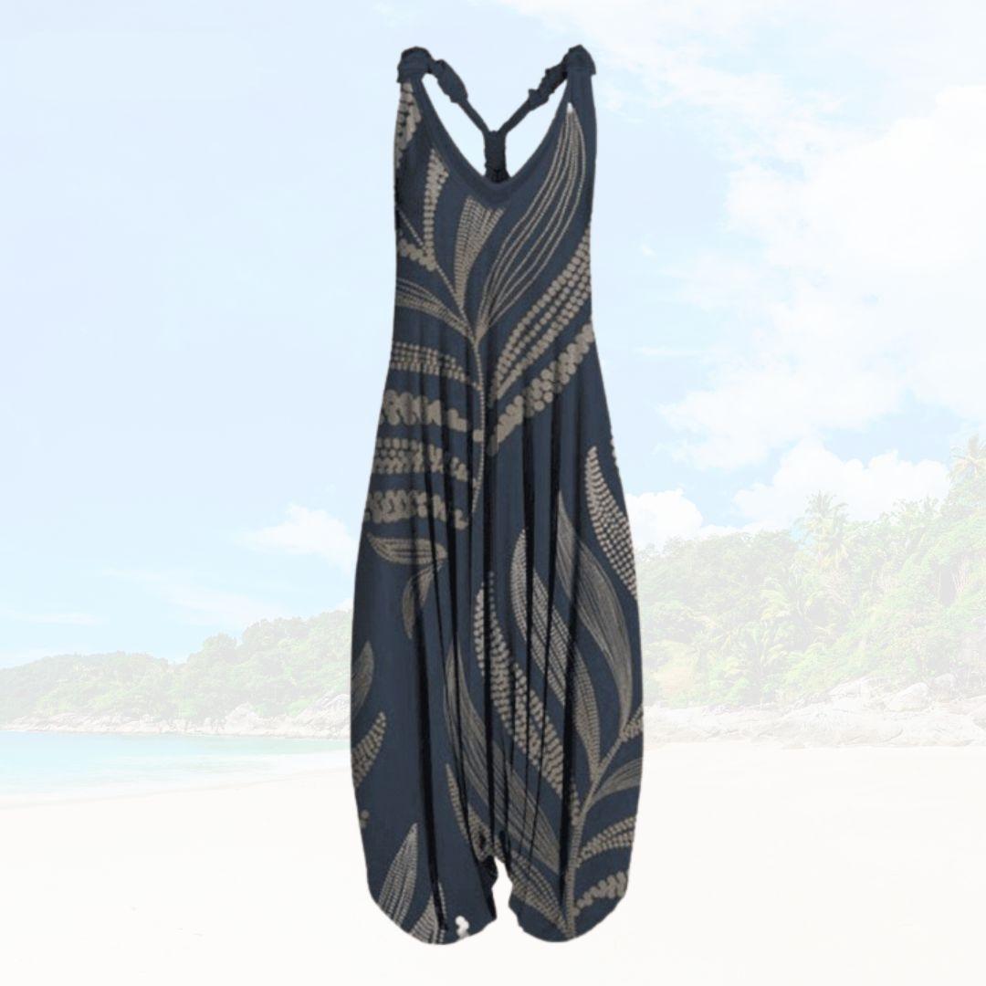 Sommer Jumpsuit til Damer med Løs Pasform – Elenya