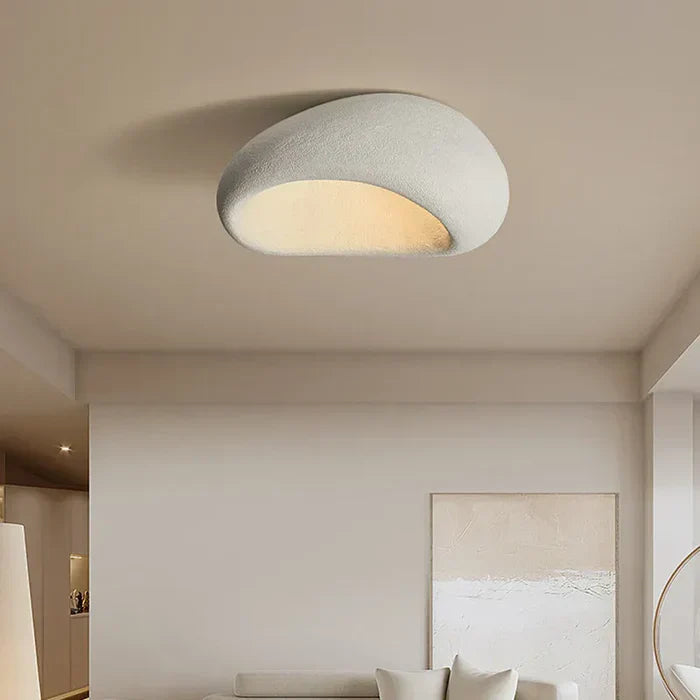Naturlig Wabi Sabi loftlampe - SereneAura
