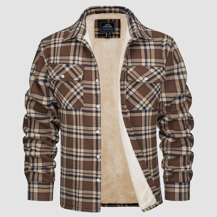 Komfortabel fleece-skjorte - Ruben