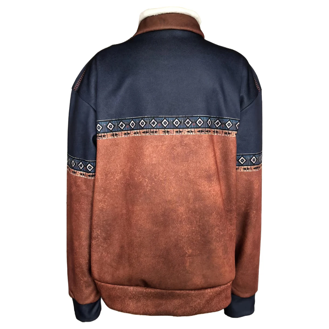 Herrepullover med lynlås - Frieda