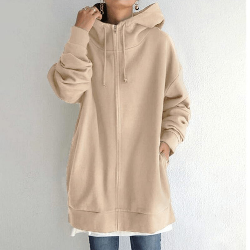 Komfortabel damevest med hætte - ComfyHood