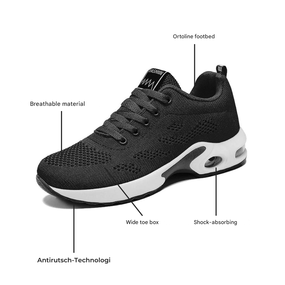 Komfortable & Åndbare Ortopædiske Damesneakers – Marlene