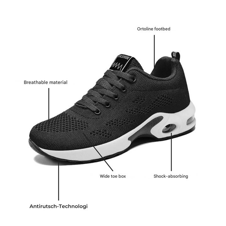 Komfortable & Åndbare Ortopædiske Damesneakers – Marlene