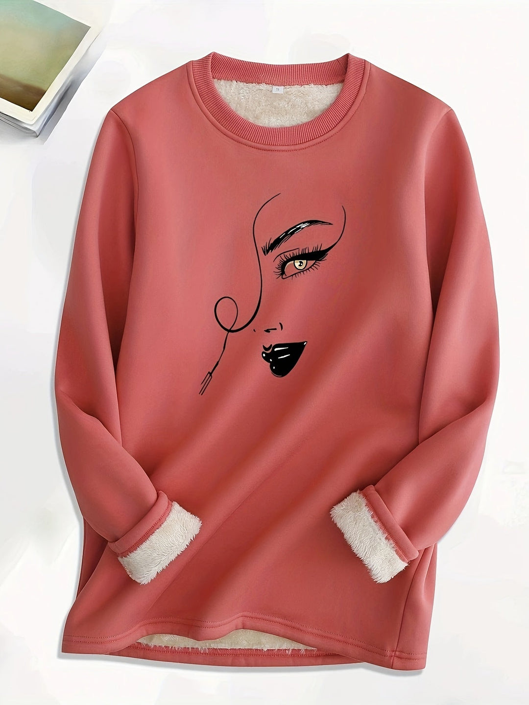 Komfortabel oversize damesweatshirt - Elina