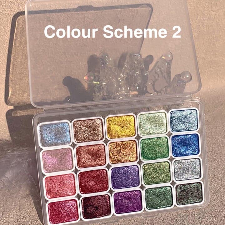 Flerfarvet akvarelmalesæt - ColorCrafter
