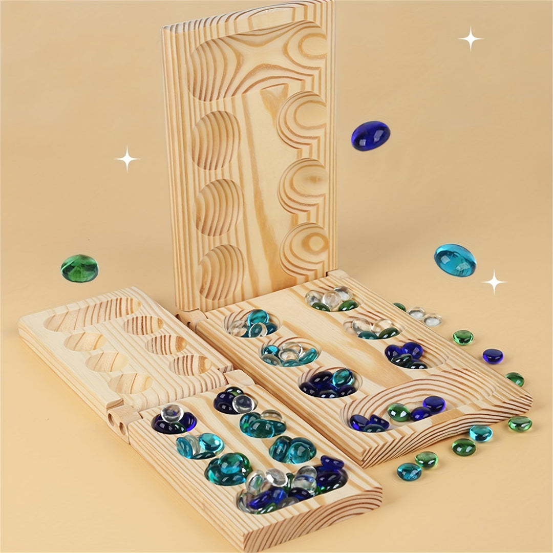 Mancala Deluxe Brætspil - BrainStones