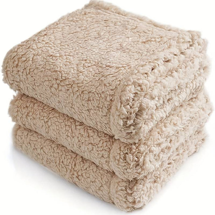 Blødt hvalpetæppe - SnuggleFur Fleece